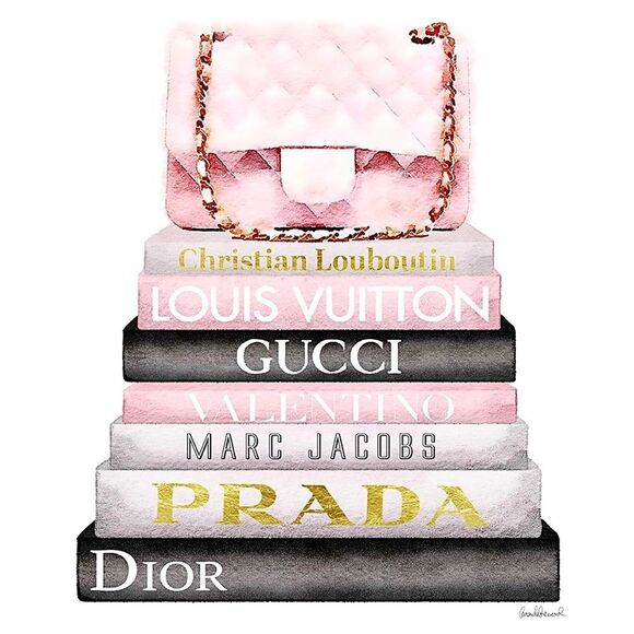 Glam Wall Decor Art print picture wall art- Chic Fashion Tiffany’s Chanel Gucci - Picture 8 of 10